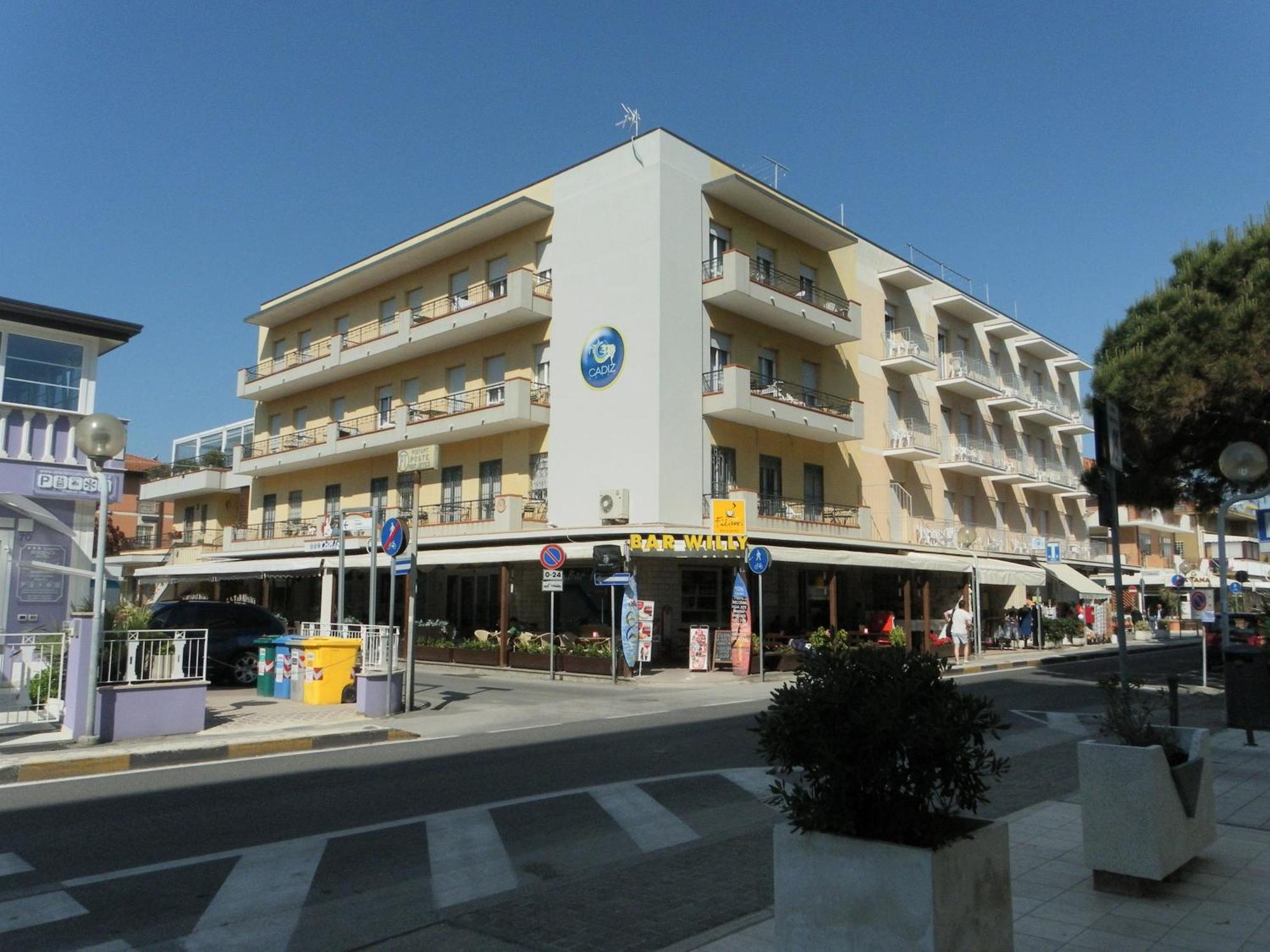 Hotel Cadiz Rimini Exteriör bild